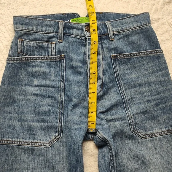 Sandrine Rose Women's Denim Blue Jeans Size 27 Button Fly - Picture 3 of 12